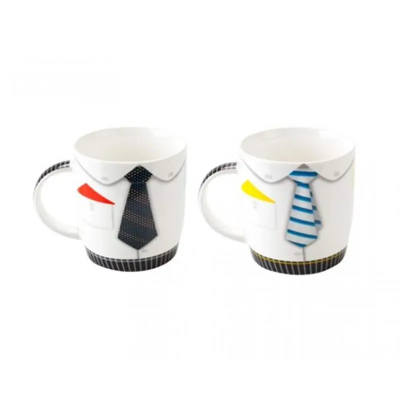 BANQUET Tasse Krawatte assorted keramik 60ZPX7273 Top-Angebot