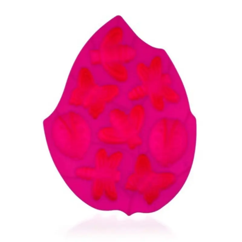 BANQUET Culinaria Silikonform Käfer 28x21x3,2 cm Culinaria pink 3120180P Schnäppchen