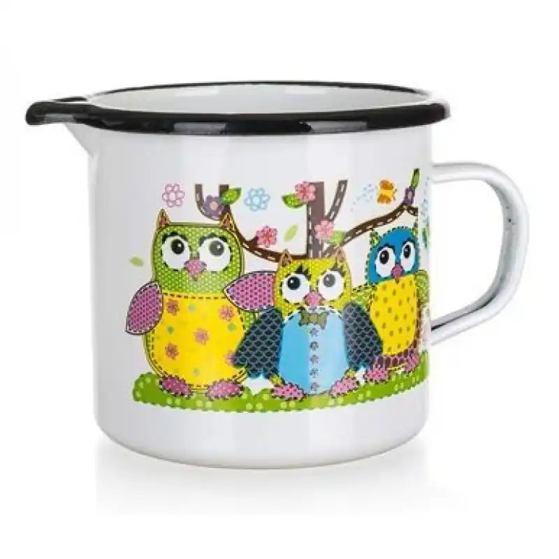 BANQUET Topf mit Ausgießer EULE 0,7l, emailliert 13EM12OWL Rabatt