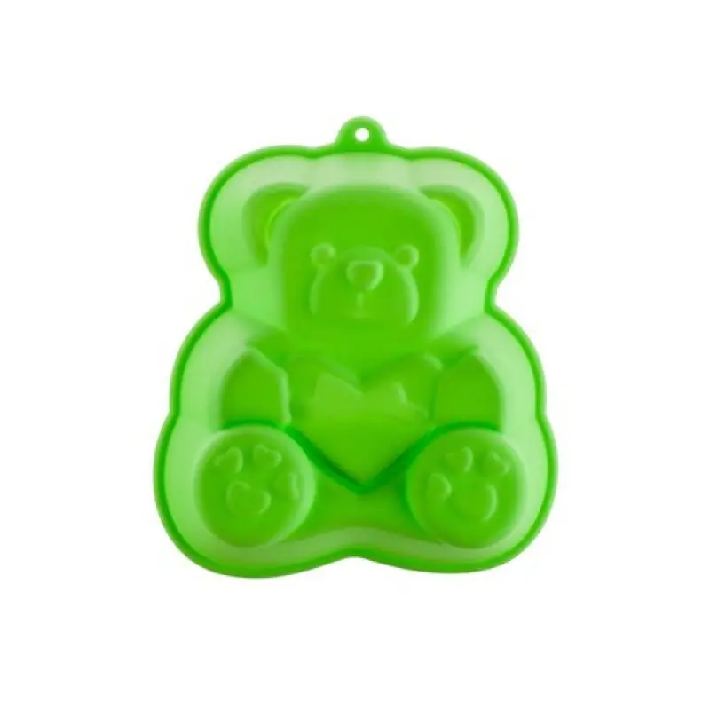 Bestpreis BANQUET Silikonform Teddy CULINARIA green 3122050G