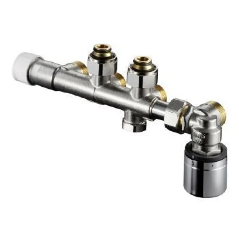 Abverkauf OVENTROP-Anschlussarmatur "Multiblock T-RTL", Eckform, 3/4" AG 1184016