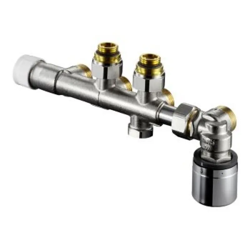 Ausverkauf OVENTROP-Anschlussarmatur Multiblock T-RTL", Eckform, 1/2" IG 1184086