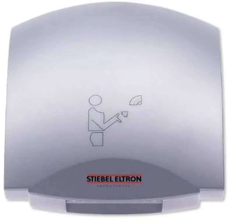 Zertifiziert Stiebel Eltron HTT 5 SM Händetrockner turbotronic, 2,6kW, silber-metallic 182053