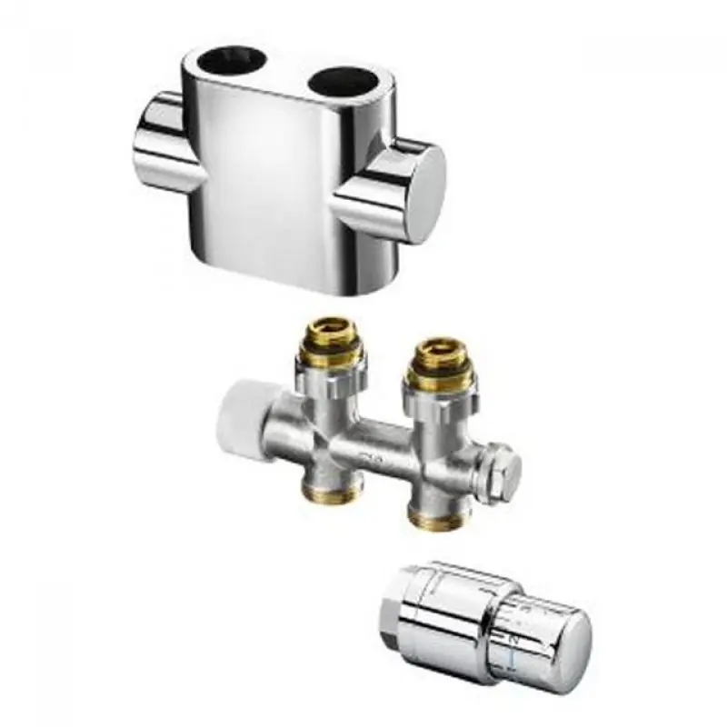OVENTROP-Anschluss-Set für Badheizkörper Multiblock T/Uni SH, Dg,Edelstahl-Design 1184383 Billig