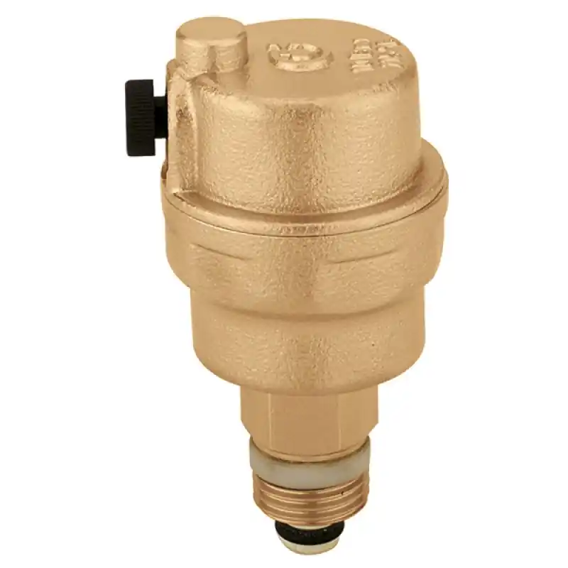 Caleffi ROBOCAL CA 5025 automatischer Entlüfterventil 1/2‘‘ mit Absperrung 502543 Günstig