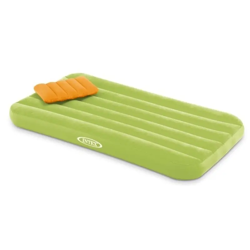 INTEX Kinder Luftbett 157 x 88 x 18 cm, hell grün 66801 Super-Preis
