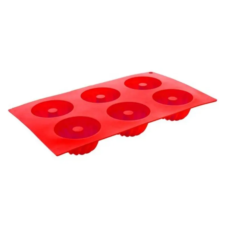 BANQUET Culinaria Silikonform 6 Gugelhupfform 29,5 x 17,5 x 3,5 cm 3120130R Neuheit