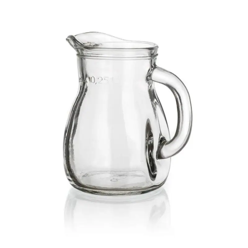 BORMIOLI BISTROT Krug aus Glass 0,25 l 05146140 Knallerangebot