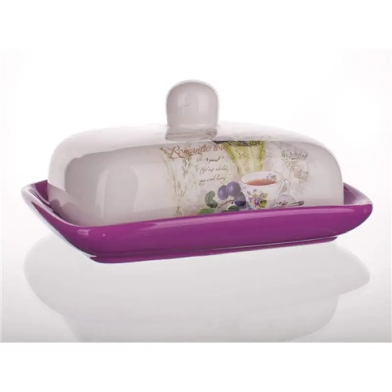 Sonderaktion BANQUET LAVENDER Butterdose aus Keramik 60ZF1069-A