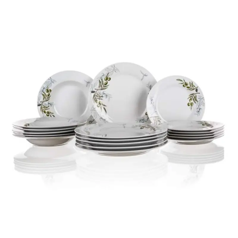 Garantierte Lieferung BANQUET Olives Tafelservice 18 St. 600005OL