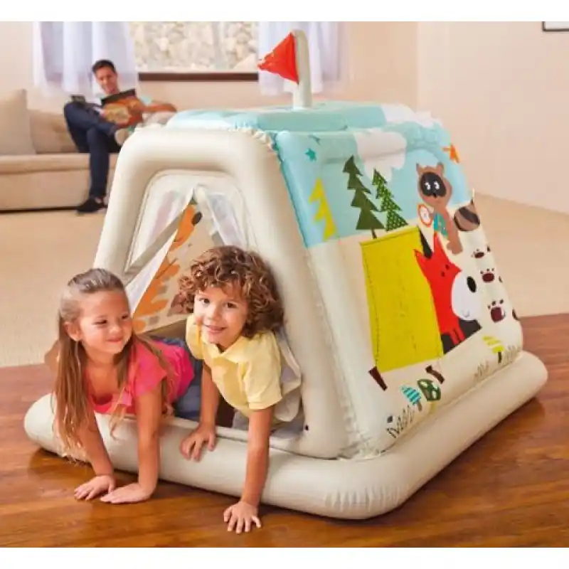 Markenware INTEX Kinderzelt Animal Trails 48634NP