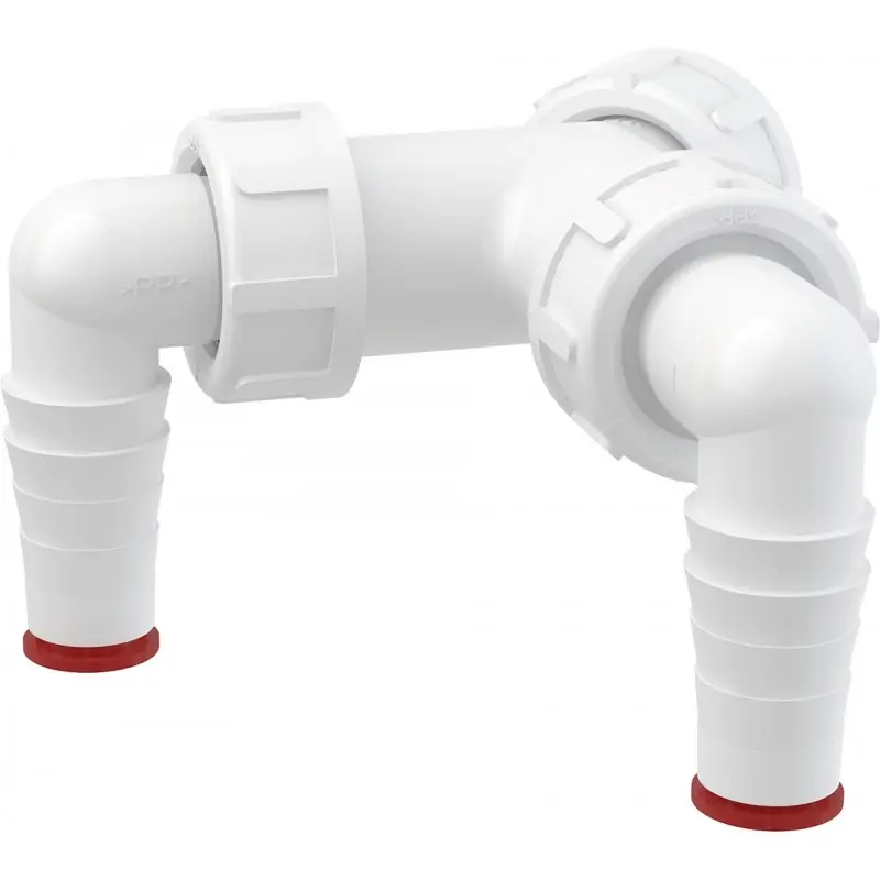 Sonderangebot ALCAPLAST Doppelknie G1" / 17-23 P148