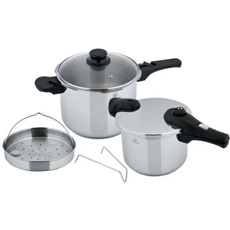 Saisonangebot CS SOLINGEN Schnellkochtopf-Set, Edelstahl, PREPRO CS-045906