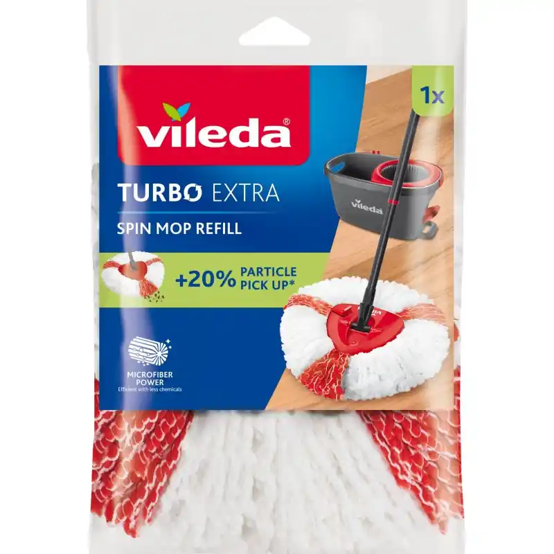 Echt VILEDA TURBO 2in1 Ersatzkopf 151609