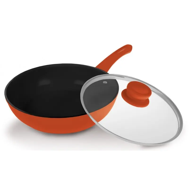 Direktkauf LAMART Keramische WokPfanne K2870RB 280 mm, rot 40026526