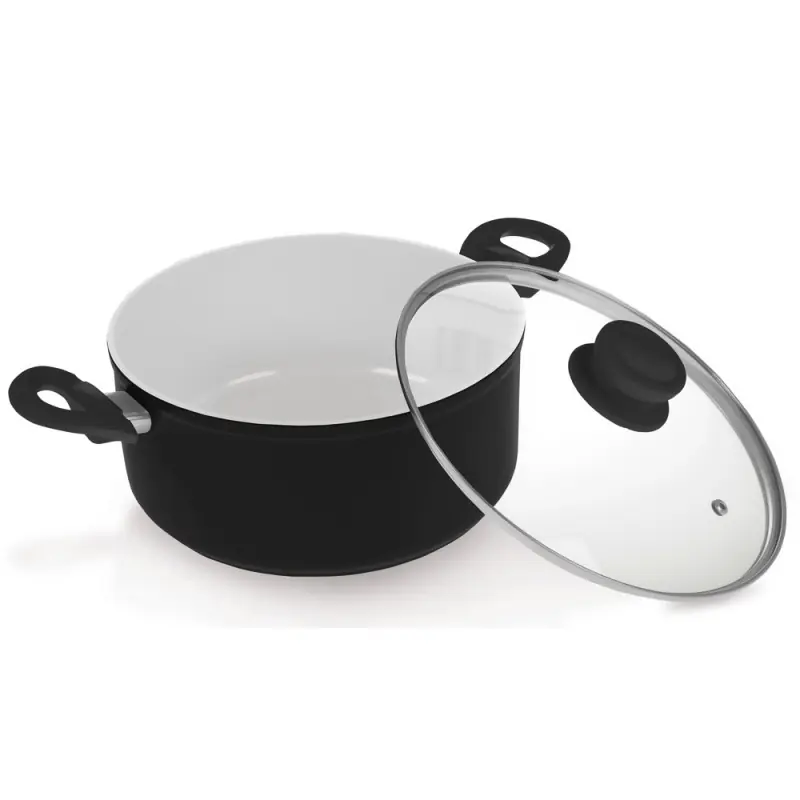 LAMART Keramiktopf K2411BW 240 mm, schwarz 40026528 Beliebt