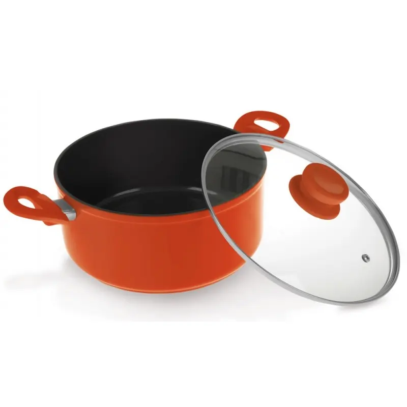 LAMART Keramitopf K2411RB 240 mm, rot 40026529 Markenprodukt