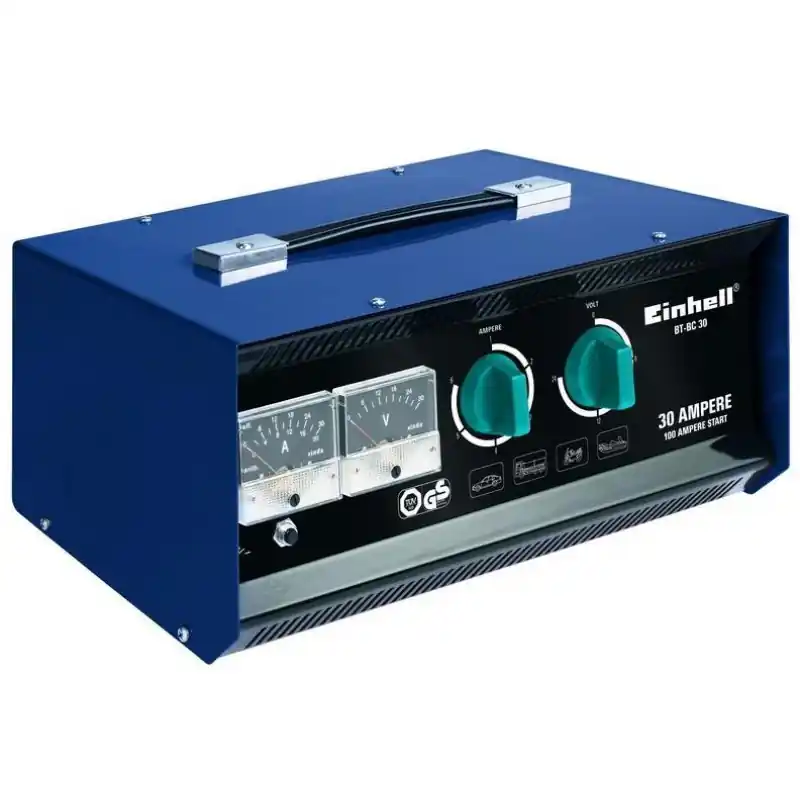 Neu Einhell Blue BT-BC 30 Batterie-Ladegerät 1078100