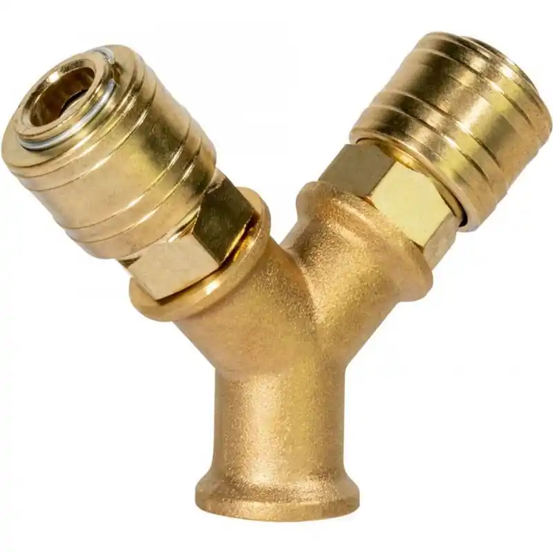 Sichere Zahlung GÜDE Druckluft-Verteiler 3/8" IG 2 Kupplungen IG 41136