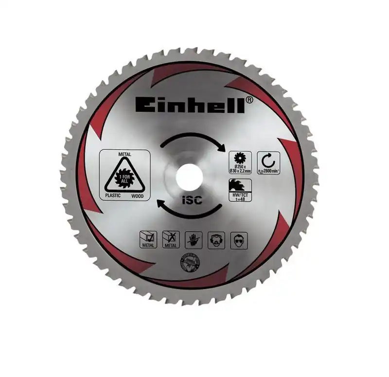 Jetzt Kaufen Einhell HM-Sägeblatt 250x30mm 48 Zähne 4502157