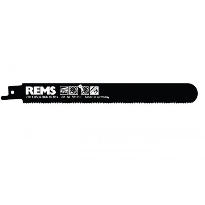 Mega-Angebot REMS Sägeblatt 210-1,8/2,5 Paletten, Holz, mit Nägeln, Metall 2,5 mm 561113