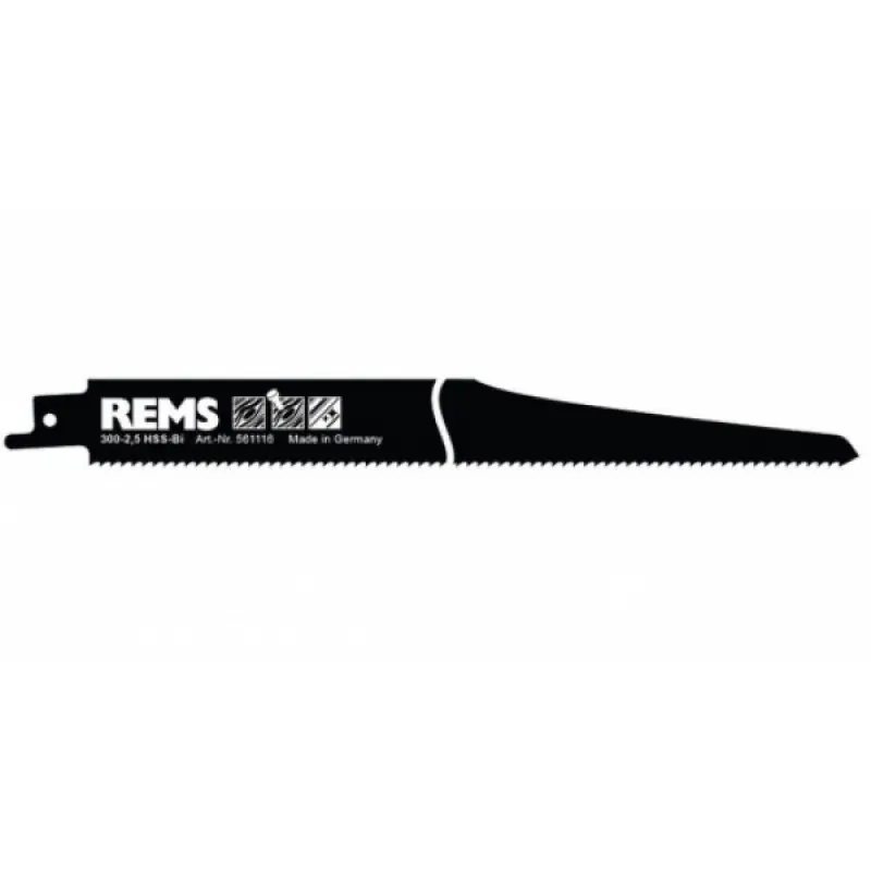 Heißes Angebot REMS Sägeblatt 300-2,5 , extra dick, zur Demontage, Holz, mit Nägeln, Metall 3 mm 561116