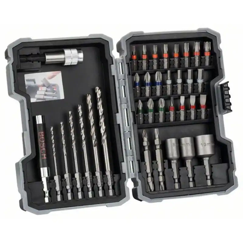 BOSCH Bohrer- und Schrauberbit Set 35tlg. 2607017328 Begrenztes Angebot
