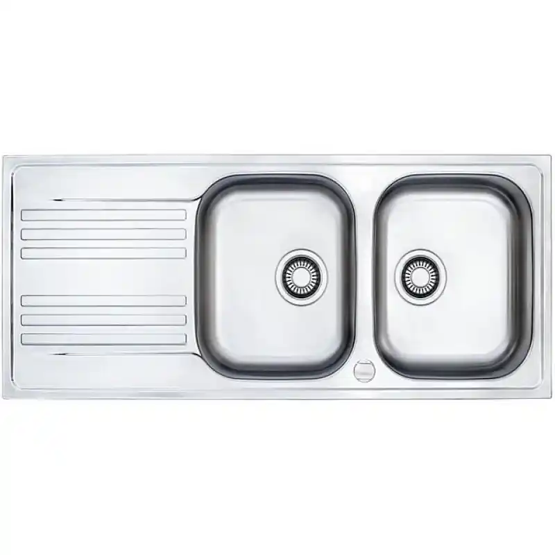Franke Euroform EFL 621, 1160x475 mm. Edelstahlspüle Leinen Struktur 101.0060.611 Begrenztes Angebot