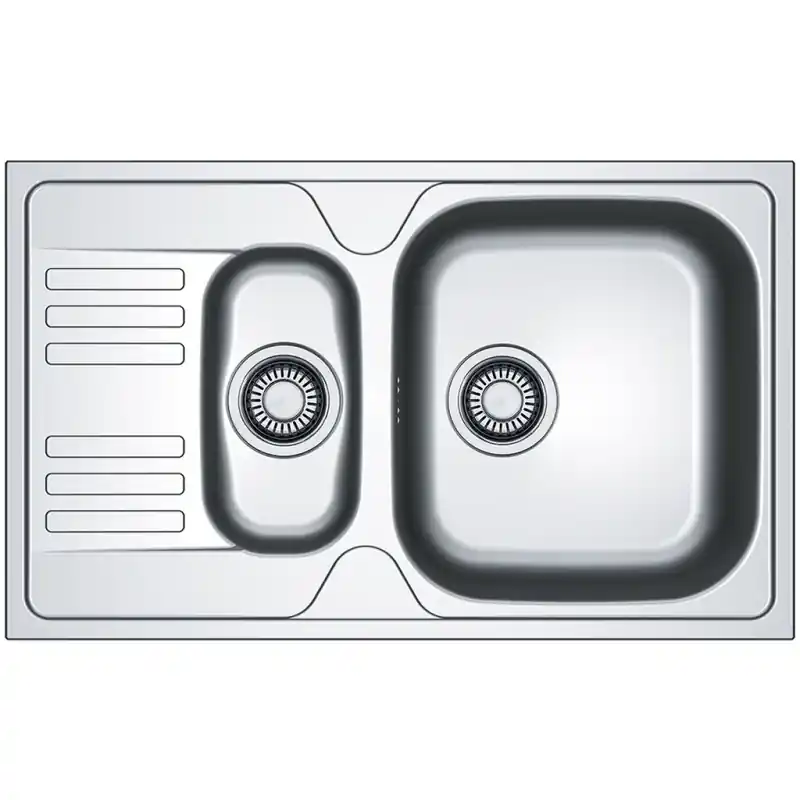 Neue Ware Franke Euroform EFN 651-78, 780x475 mm, Edelstahlspüle 101.0250.587