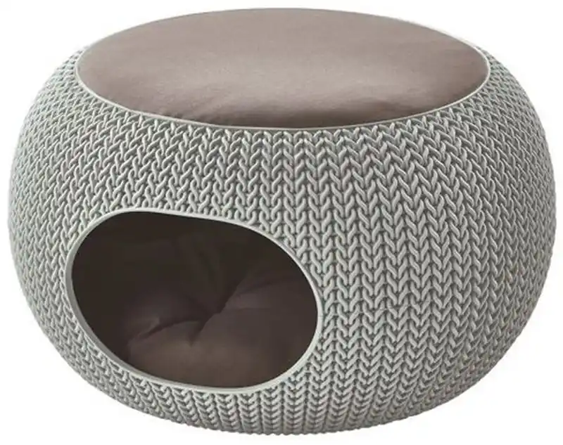 Jetzt Bestellen CURVER KNIT Wohlfühlhöhle für Haustiere 567 x 329 mm grau-blau 17202130