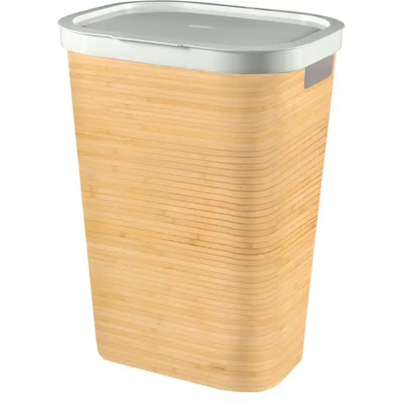 CURVER INFINITY 59L Wäschebox 43,7x60,2x35,1cm Bamboo 04761-B45 Schneller Versand