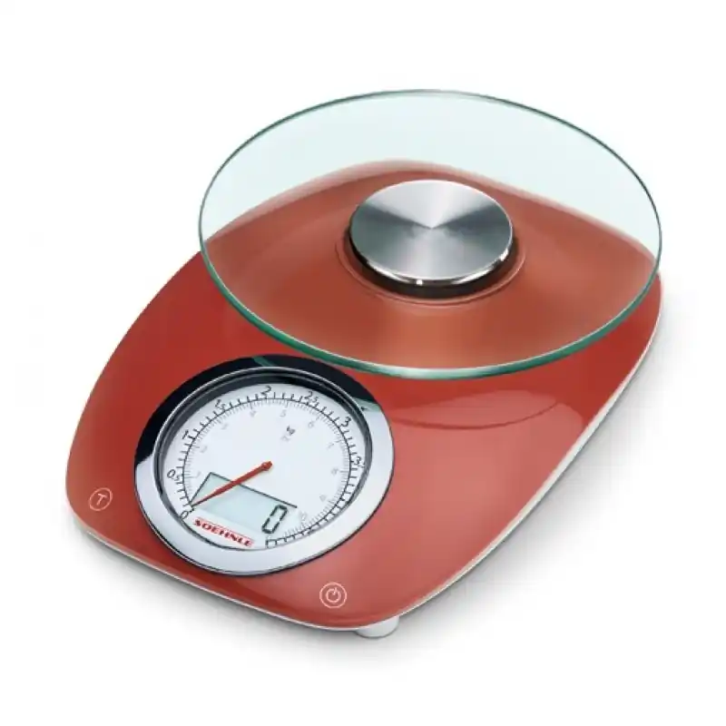 Begrenztes Angebot SOEHNLE Küchenwaage Vintage Style Red 66229