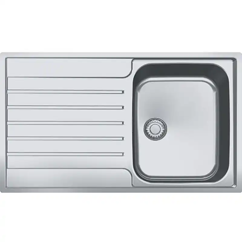 Preisreduziert Franke Argos AGX 211-G Edelstahlspüle 860 x 510 mm 127.0380.403