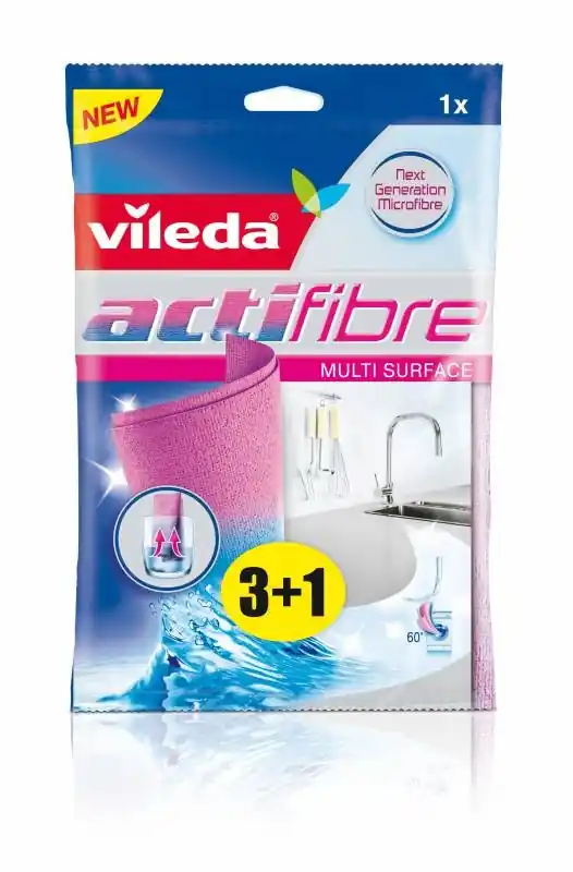 Expressversand VILEDA Actifibre Microtuch 3 + 1 St. 150002