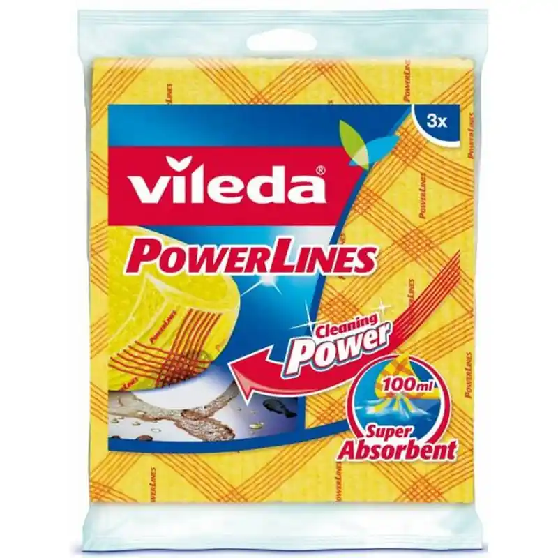 VILEDA Schleifschwammtuch, 3 St. 138566 Geprüft