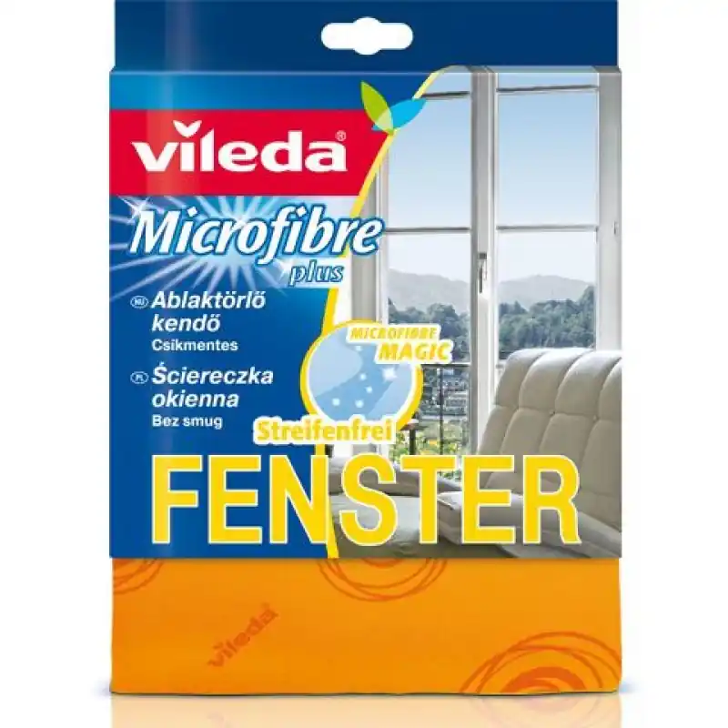 Markenware VILEDA Mikrotuch für Fenster, 1 St. 141325