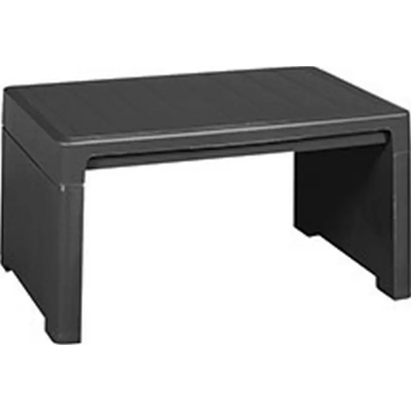 KETER LAGO LOUNGE Beistelltisch, 60 x 40 x 30 cm, Graphit 17186171 Heißes Angebot