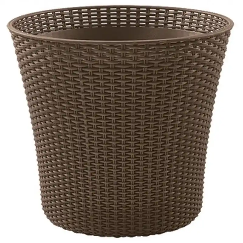 KETER CONIC PLANTER 56,5L Blumentopf, 54 x 48,7 cm, mokka 17202754 Sichere Zahlung
