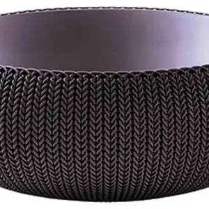 Ausverkauf KETER COZIES L Blumentopf, 54 x 54 x 20,4 cm, dunkel lila 17202258