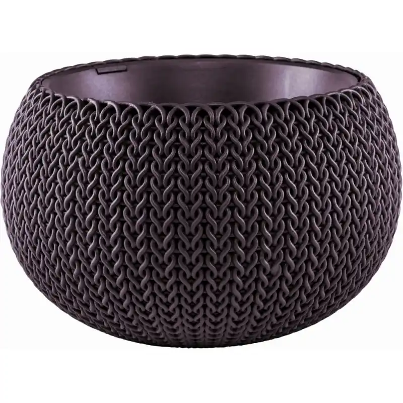 KETER COZIES S Pflanzenampel, 28 x 28 x 18 cm, dunkel lila 17201493 Angebot