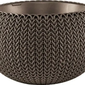 Preiswert KETER COZIES S Pflanzenampel, 28 x 28 x 18 cm, braun 17201493