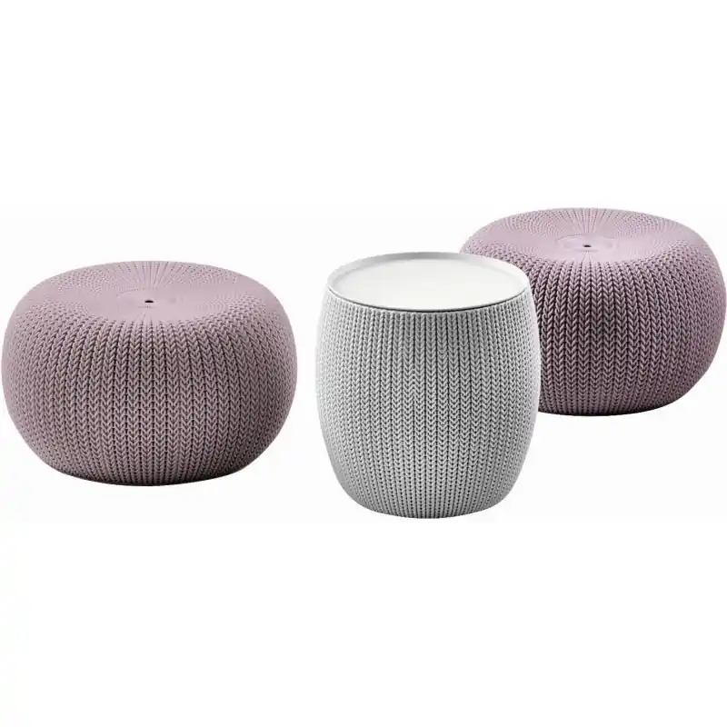 KETER URBAN KNIT Lounge Set, lila/grau 17205082 Bestseller