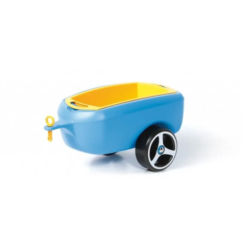 PROSPERPLAST Anhänger zum Rutscherauto, blau Begrenztes Angebot