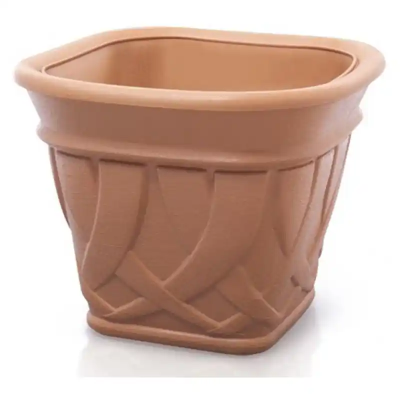 PROSPERPLAST Blumentopf GALEON 22 l Terrakotta DBKK40 Versand Am Gleichen Tag