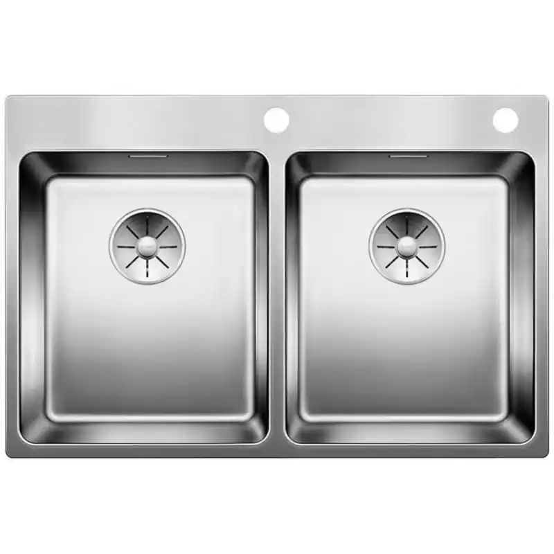 Günstig BLANCO Andano 340/340-IF / A Edelstahlspüle InFino mit Zugknopf 522997