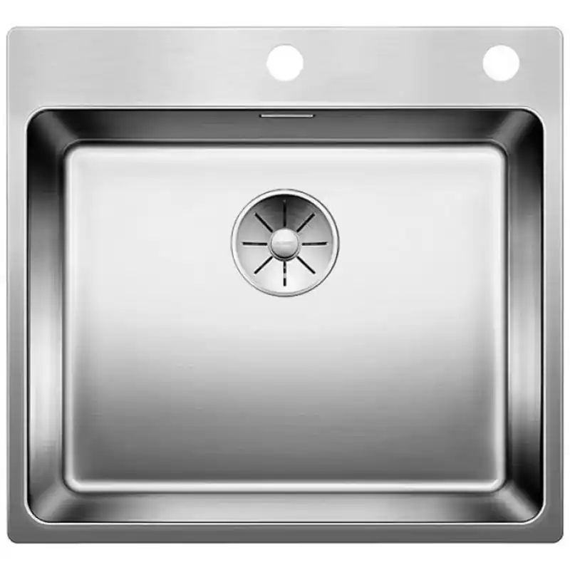 Top-Seller BLANCO Andano 500-IF / A Edelstahlspüle InFino Seidenglanz mit Zugknopf 522994