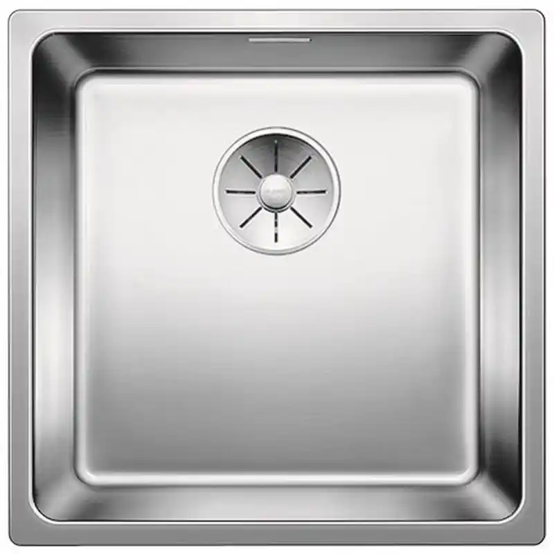 Neu BLANCO Andano 400-IF Edelstahlspüle InFino Seidenglanz ohne Zugknopf 522957