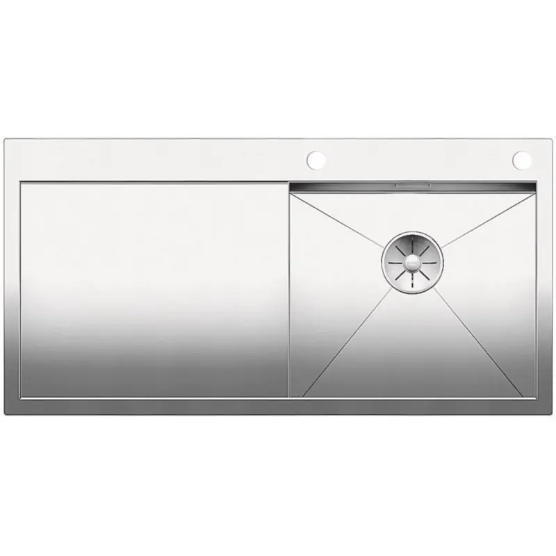 Ausverkauf BLANCO Zerox 5 S-IF Edelstahlspüle Seidenglanz mit Zugknopf 521627