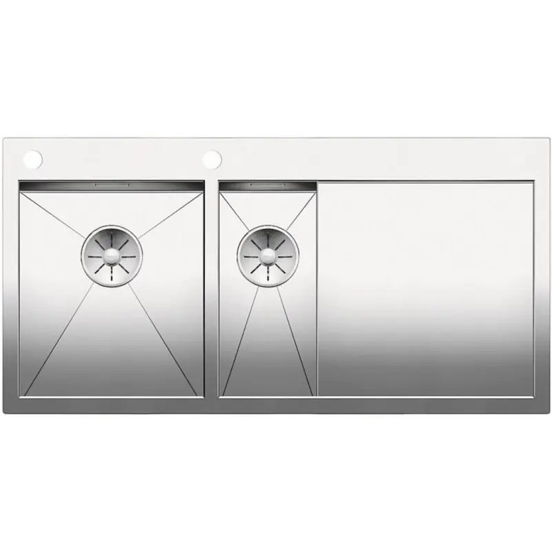 BLANCO Zerox 6 S-IF Edelstahlspüle Seidenglanz mit Zugknopf 521644 Top-Angebot