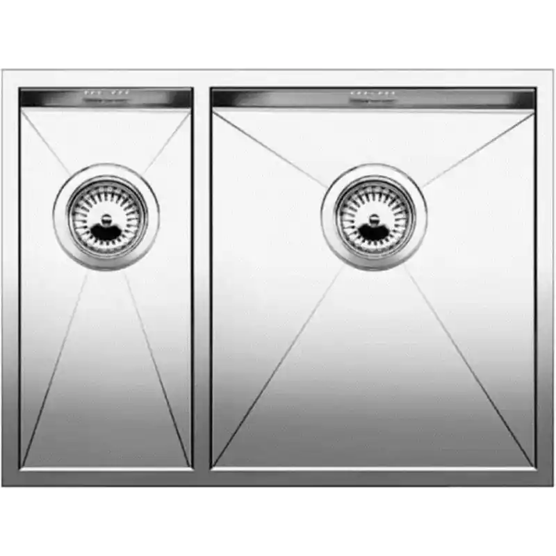 BLACNO Zerox Style 340/180-U Edelstahlspüle Seidenglanz 522255 Preisreduziert